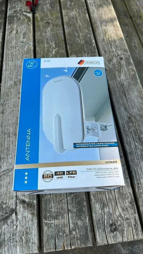Nieuwe DVB T2 antenne voor op de camping, Audio, Tv en Foto, Versterkers en Receivers, Nieuw, Stereo, Overige merken, Ophalen of Verzenden