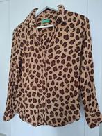 Blouse maat 36 s  Benetton, Kleding | Dames, Bruin, Benetton, Ophalen of Verzenden, Maat 36 (S)
