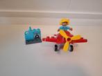 Duplo Vliegtuig met Piloot en Radio, Ophalen of Verzenden, Zo goed als nieuw, Complete set, Duplo