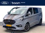 Ford Transit Custom 320 2.0 TDCI L2H1 SPORT Dubbel Cabine |, Origineel Nederlands, Te koop, Zilver of Grijs, 5 stoelen