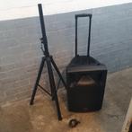 QTX QX15PA Portable 15 inch Bluetooth Speaker incl. Statief, Overige typen, Zo goed als nieuw, Minder dan 60 watt, Ophalen