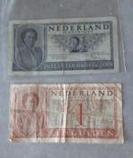 Papieren rijksdaalder en gulden Nederland, Ophalen of Verzenden, Na 1940