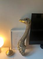 Wandlamp struisvogel in goede staat, Huis en Inrichting, Lampen | Wandlampen, Ophalen of Verzenden, Zo goed als nieuw, Overige materialen