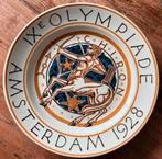 Olympische Spelen Amsterdam 1928 Olympiade bord onbeschadigd, Ophalen of Verzenden