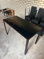 Tafel + 6 stoelen, Huis en Inrichting, Tafels | Eettafels, 50 tot 100 cm, 100 tot 150 cm, Gebruikt, Rechthoekig