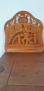 vintage krantenhanger krantenbak Courant figuurzaagwerk, Antiek en Kunst, Ophalen of Verzenden