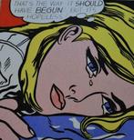 Roy Lichtenstein, Hopeless, Antiek en Kunst, Kunst | Litho's en Zeefdrukken, Verzenden