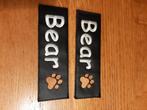 2x Naamstrip Bear, Ophalen of Verzenden, Nieuw