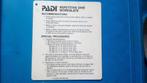 PADI repetitive dive workslate, Ophalen of Verzenden, Gebruikt