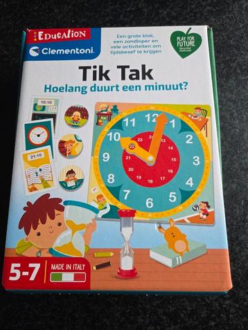 Tik tak leer spel beschikbaar voor biedingen