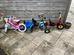 3 kinderfietsjes, Fietsen en Brommers, Fietsen | Kinderfietsjes, Ophalen, Gebruikt, Minder dan 16 inch