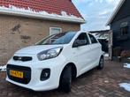 Kia Picanto 1.0 Cvvt 5-DRS 2016 Wit airco, nav, trekhaak, Auto's, Stof, 4 stoelen, Wit, Origineel Nederlands