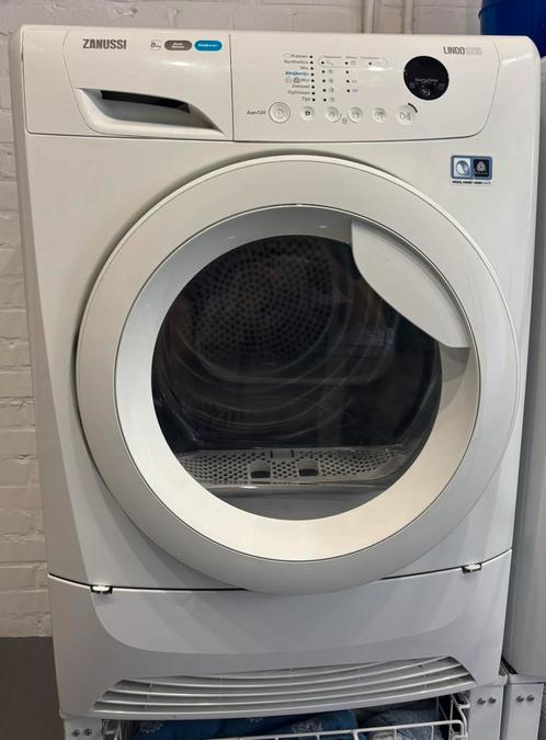 Zanussi warmtepompdroger lindo1000 8kg, Witgoed en Apparatuur, Wasdrogers, Gebruikt, Condens, 8 tot 10 kg, 85 tot 90 cm, Ophalen of Verzenden