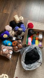 Grote partij wol voor breien en haken katoen mohair angora, Hobby en Vrije tijd, Breien en Haken, Ophalen of Verzenden, Zo goed als nieuw