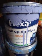 Halve pot muurverf paarsblauw, Doe-het-zelf en Verbouw, Verf, Beits en Lak, Ophalen, Paars, Minder dan 5 liter, Verf