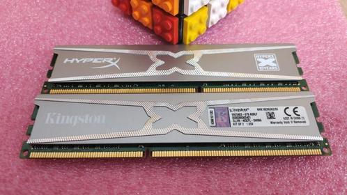 Kingston HyperX 8GB (2x4) 1600Mhz DDR3, Computers en Software, RAM geheugen, Zo goed als nieuw, Desktop, 8 GB, DDR3, Ophalen of Verzenden