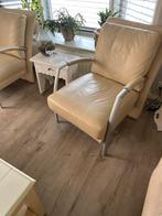 Comfortabele Leren Fauteuil, Ophalen, Gebruikt, Leer, 75 tot 100 cm