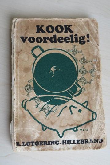 Vintage kookboek "KOOK voordeelig!". Jaren '30 beschikbaar voor biedingen