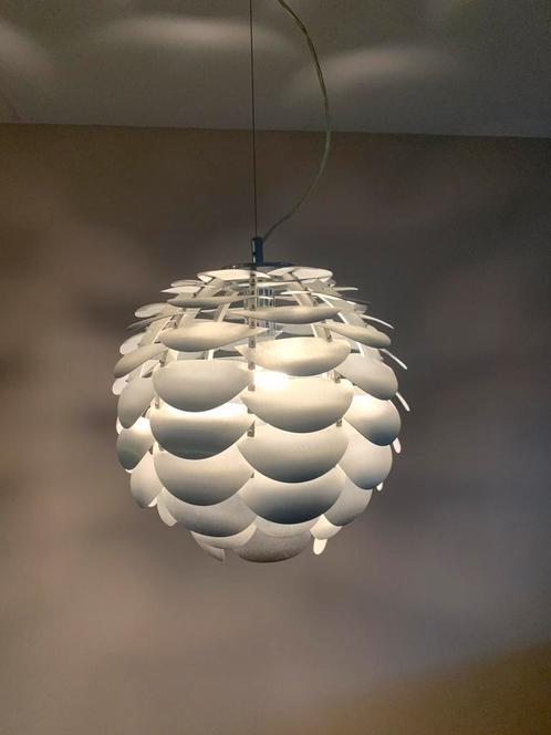 Leitmotiv Artisjok hanglamp, Huis en Inrichting, Lampen | Hanglampen, Gebruikt, Minder dan 50 cm, Metaal, Ophalen