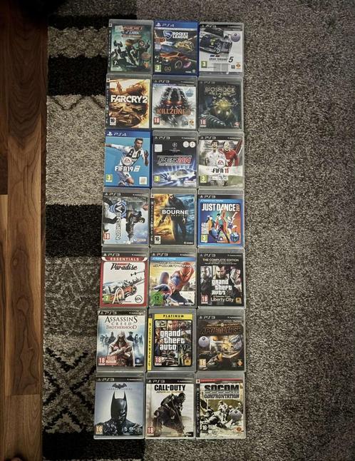 PS3 met 21 games – GTA, Batman, Spider-Man & FIFA…, Spelcomputers en Games, Spelcomputers | Sony PlayStation 3, Zo goed als nieuw