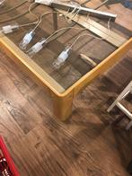 Auping Auronda 160x200x48 bed met spiraalbodem, Ophalen, Gebruikt, Hout, Minder dan 100 cm