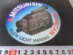 sticker mitsubishi cx moviecam - klein licht handig, Verzamelen, Ophalen, Zo goed als nieuw, Bedrijf of Vereniging