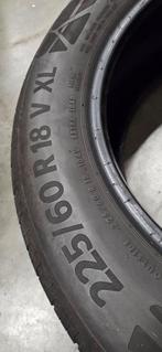 4x 225/60/R18 Continental zomerbanden 4.7mm, 18 inch, Gebruikt, Ophalen of Verzenden, Band(en)