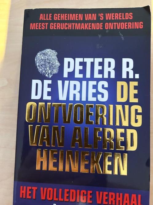 Peter R. de Vries - De ontvoering van Alfred Heineken, Boeken, Overige Boeken, Gelezen, Ophalen of Verzenden