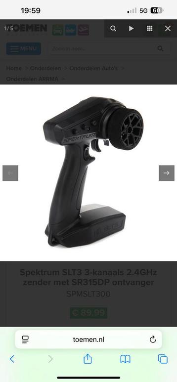 Spektrum SLT 3 zender beschikbaar voor biedingen