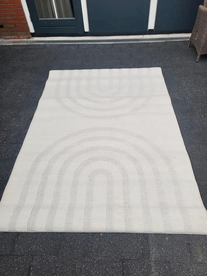 Crème kleurig vloerkleed, Huis en Inrichting, Stoffering | Tapijten en Kleden, Nieuw, 200 cm of meer, Rechthoekig, Crème, Ophalen