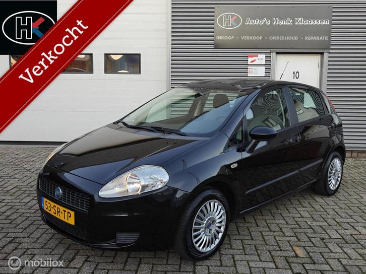 Fiat Grande Punto 5deurs 1.2 Dynamic Airco 2e eig. 141.458km, Auto's, Fiat, Bedrijf, Grande Punto, ABS, Airbags, Airconditioning