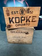 Vintage port kisten van Graham’s en Kopke, Ophalen of Verzenden