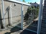 gietijzeren tuinhek., Tuin en Terras, Tuinhekken en Hekwerk, Ophalen, Gebruikt, IJzer, Tuinhek