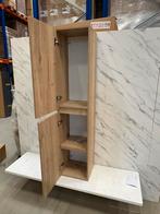 Badkamer kolomkast - 170x35x35 cm - Natuur Eiken, Huis en Inrichting, Kasten | Overige, Wltradingnl@outlook.com, Nieuw, Ophalen of Verzenden
