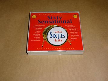 3 CD Sixty Sensational Vol 3 beschikbaar voor biedingen