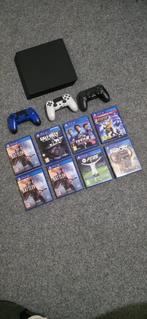 Ps4, spelletjes en controllers, Met 2 controllers, Ophalen of Verzenden, Slim