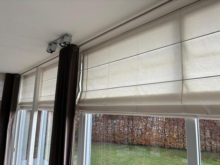Mooie vouwgordijnen diverse breedtes 250cm lang, Huis en Inrichting, Stoffering | Gordijnen en Lamellen, Zo goed als nieuw, 200 cm of meer