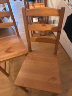 4 Vintage IKEA Jokkmokk Stoelen - Uitstekende Staat!, Huis en Inrichting, Ophalen, Gebruikt, Bruin, Vier