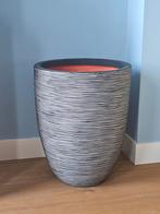 Grote, duurzame plantenpot - antraciet/grijs, Ophalen, Kunststof, 40 cm of meer, Rond