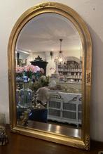 Antieke spiegel, Franse haardspiegel, oude wandspiegel VdlM, Antiek en Kunst, Antiek | Spiegels, Overige vormen, 50 tot 100 cm