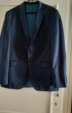 3-Delig heren pak/kostuum, donkerblauw. Maat 54., Kleding | Heren, Kostuums en Colberts, Ophalen of Verzenden, Zo goed als nieuw