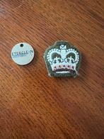 Warrant Officers Queens Crown Patch, Verzamelen, Ophalen of Verzenden, Luchtmacht, Nederland, Embleem of Badge