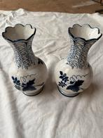 Antieke Chinese Blauw-Witte Vazen Set (2 stuks), Ophalen of Verzenden