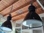 Industriële Hanglamp, Huis en Inrichting, Lampen | Hanglampen, Ophalen, Minder dan 50 cm