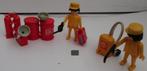 vintage playmobil ' SHELL Oliemannen ', Ophalen of Verzenden, Gebruikt