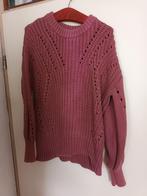 Roze paarse trui kabeltrui Ruby Tuesday mt 3 42 100% katoen, Ruby Tuesday, Paars, Maat 42/44 (L), Ophalen of Verzenden