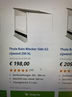 Thule Zijwand rainblocker G2 250 XL, Ophalen of Verzenden, Zo goed als nieuw
