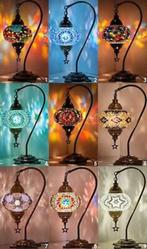 Diverse Oosterse glasmozaiek lamp tafellampen zwanenhals, Minder dan 50 cm, Nieuw, Oosters Arabisch 1001nacht Boho Ibiza Marrakech Marokkaans Turks