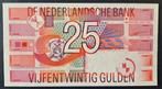 Nederland biljet 25 Gulden 1989 UNC, Ophalen of Verzenden, 25 gulden, Los biljet