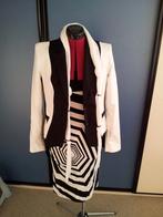 Chique Jurk met bijpassend kort jasje maat 38/40, Ophalen of Verzenden, Zo goed als nieuw, Maat 38/40 (M), Boven de knie